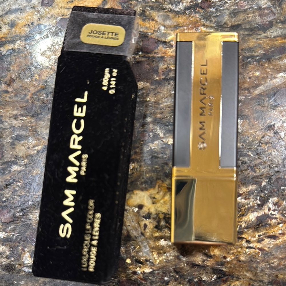 Sam Marcel Paris Lipstick in Gold and Black